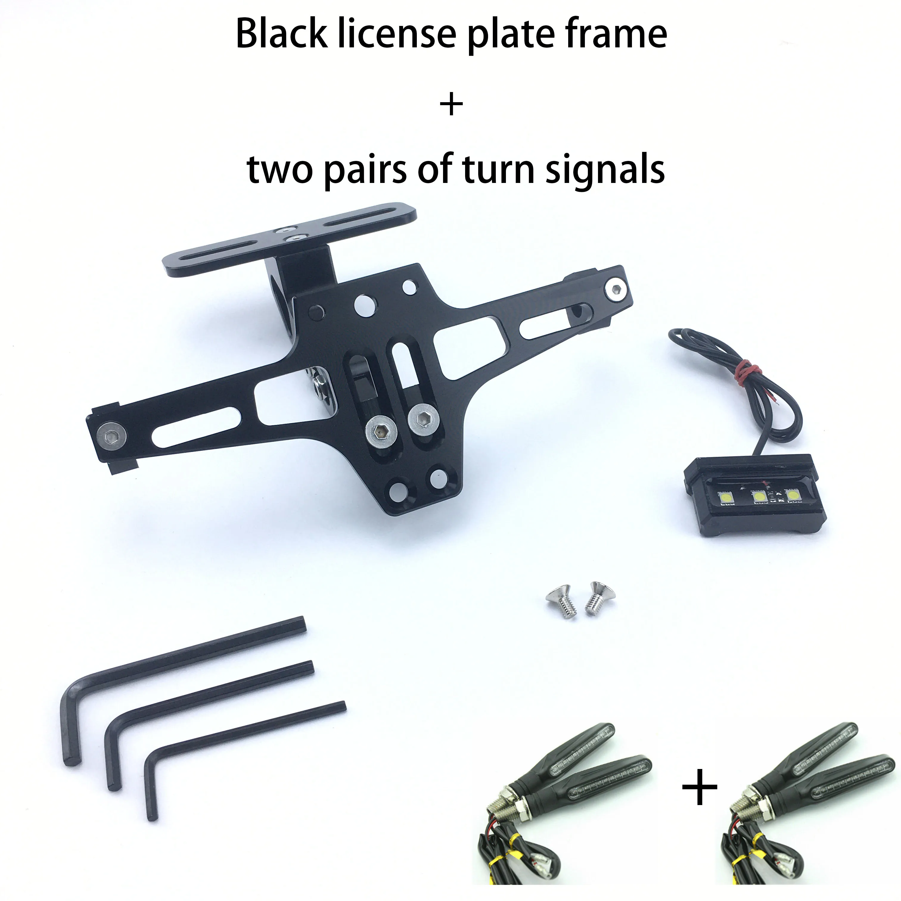 

Держатель для заднего номерного знака мотоцикла и указатель поворота для Honda For Kawasaki Z750 Z800 для YAMAHA MT07 MT09 MT10 R1 3