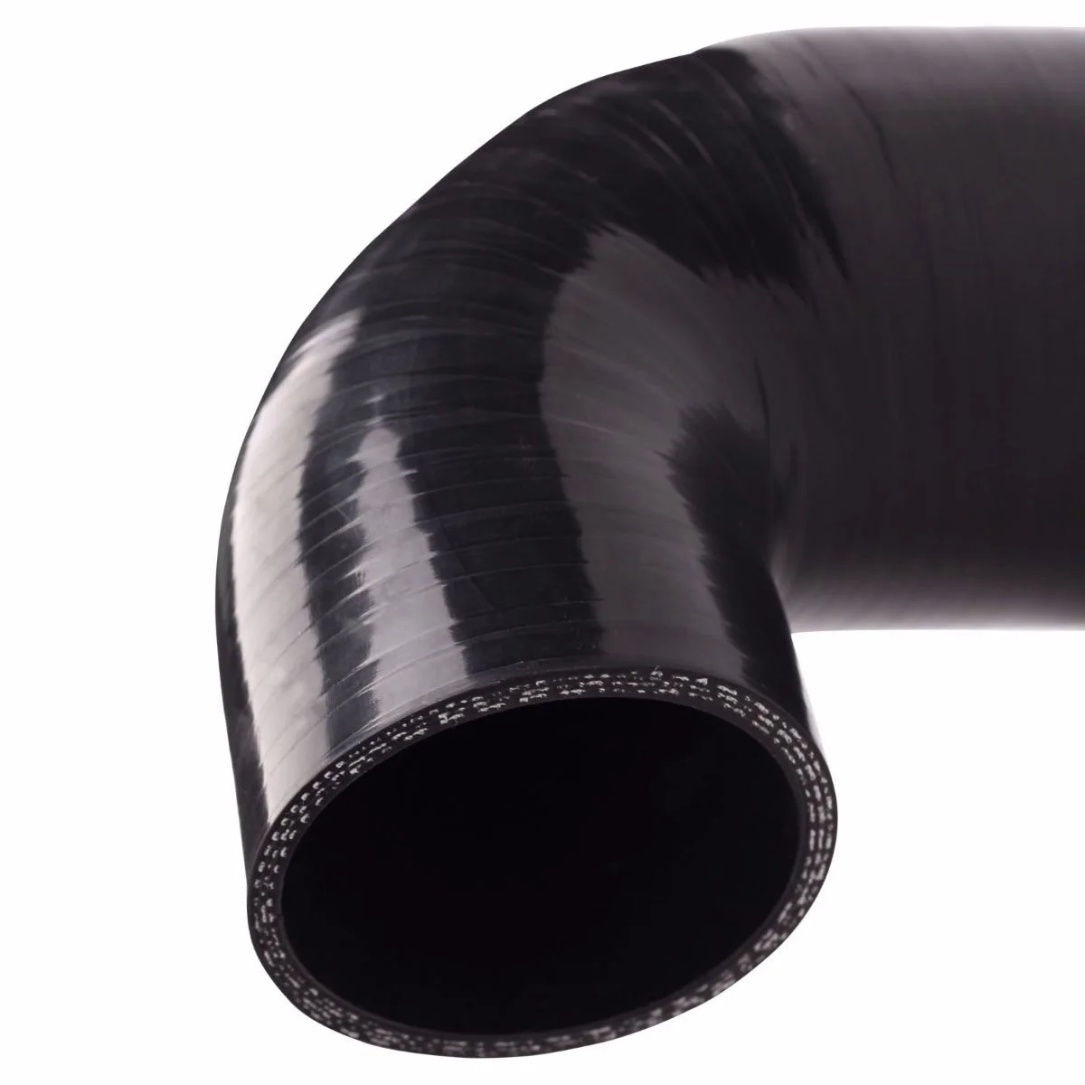 2 5 до 3 дюймов 90 градусов Силиконовый интеркулер трубопроводная муфта шланг турбо