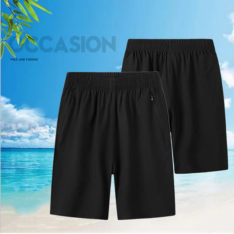 

Queshark Professional Summer Men Quick Dry Running Shorts Sports Training Briefs Fitness Jogging Marathon Shorts L-9XL Size