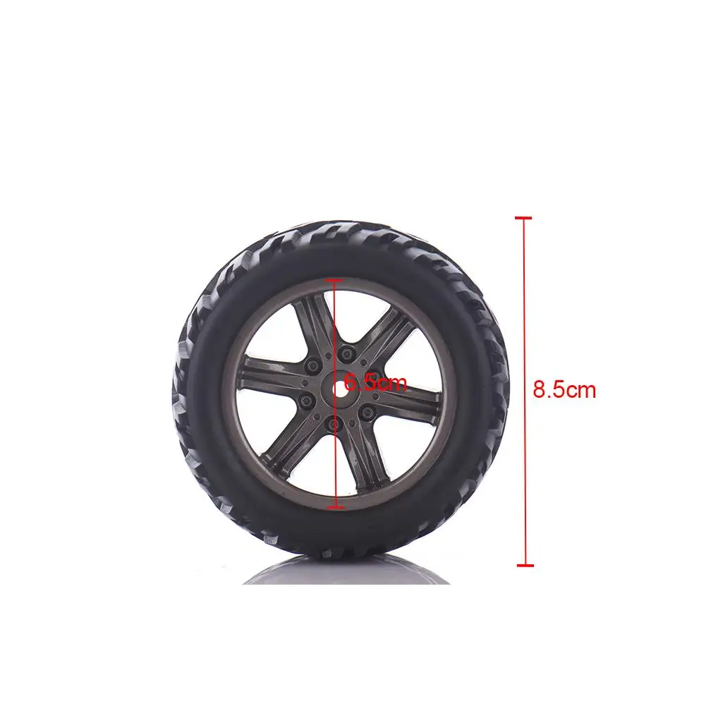 1 Pair Of 16-ZJ01 RC Car Truck Tire Tires Wheel Tyres Car Parts For S912/9116 Remote Control ABS Model Car Tyre Accessories images - 6