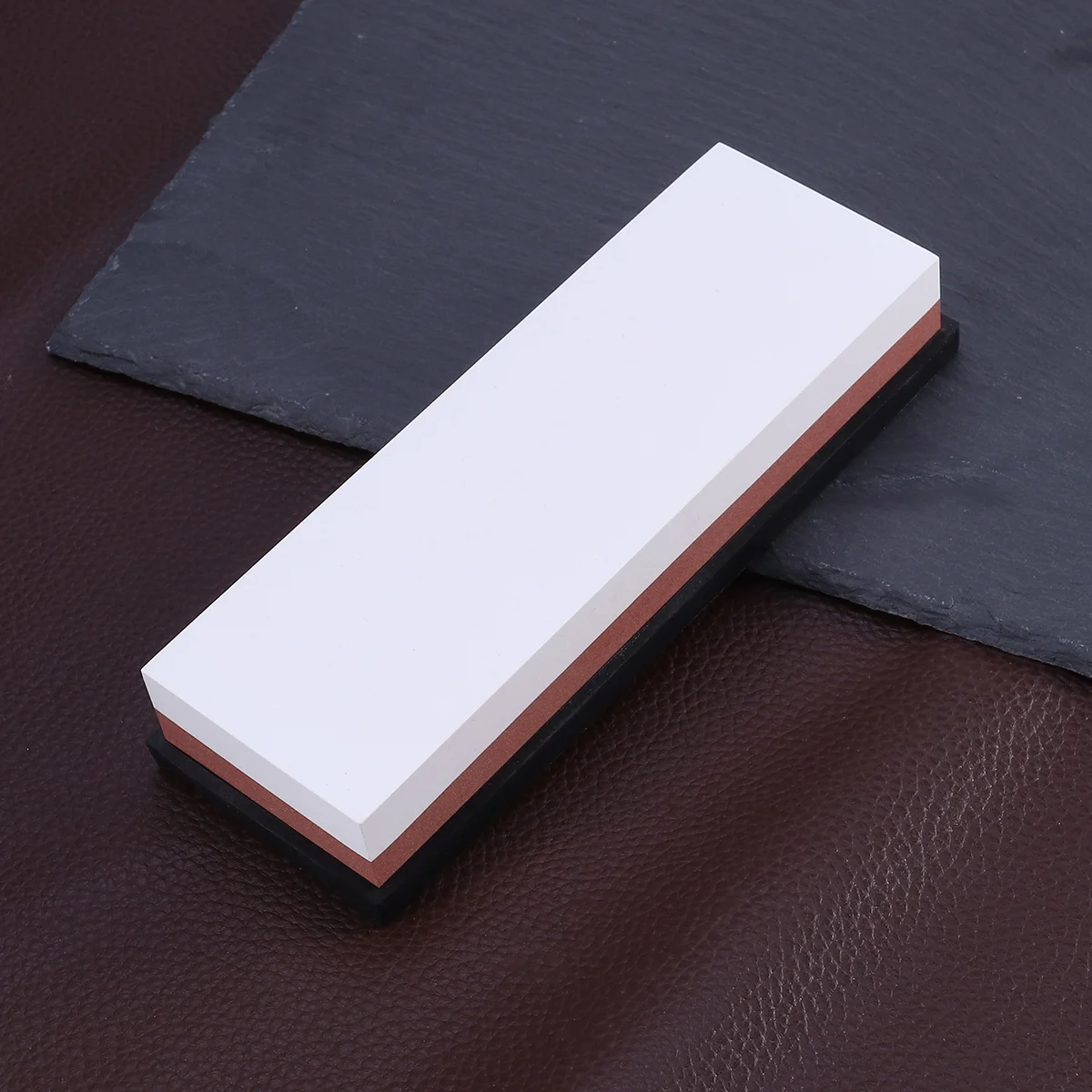 

Useful Double-sided Whetstone Practical Abrasive Sharpening Stone for Kitchen Home Restaurant (240#/800# Random Color)