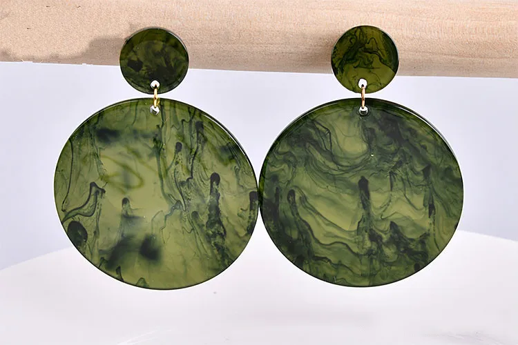 Серьги сделай сам аксессуары японская чернильная живопись имитация кружева