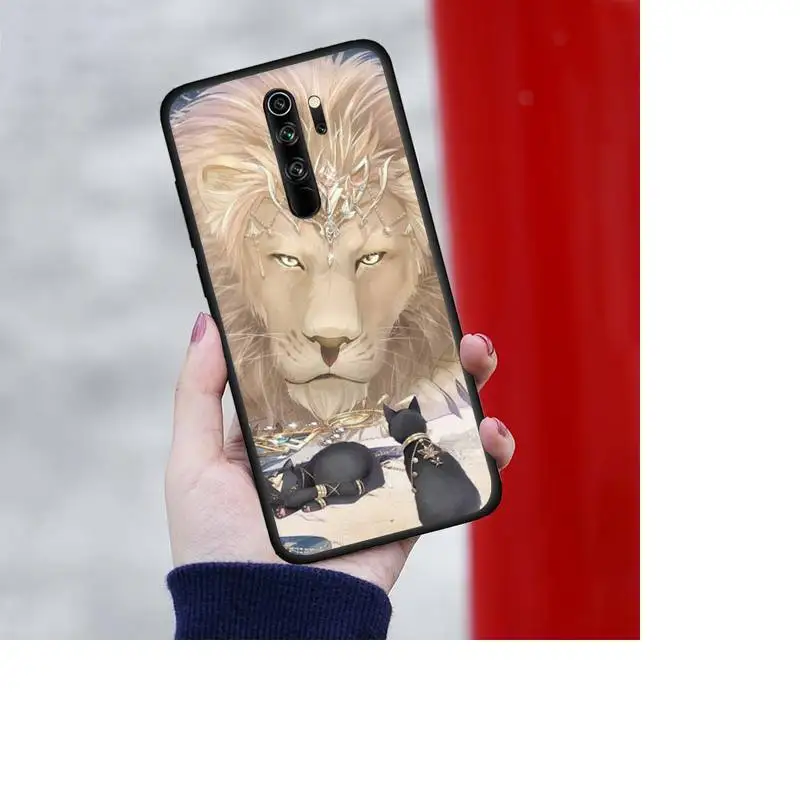 

Domineering Lion Soft Cover Phone Cases For Redmi 7 8 9 A K20 30 Pro Note 8 9 Pro 9s