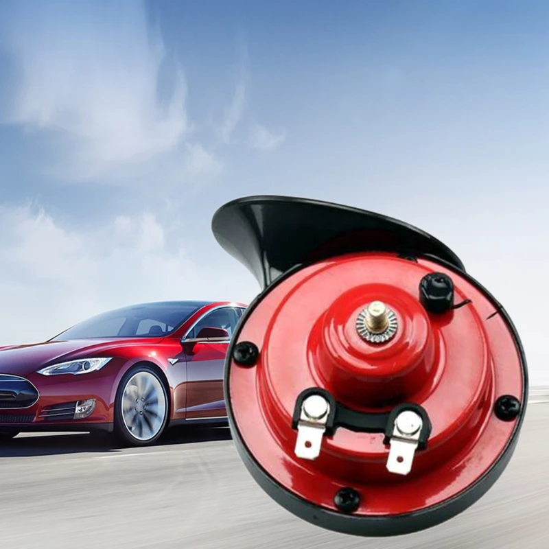 

2021 New Universal 300DB Loud Car Air Horn 12V Trumpet Super Train Horn for Trucks Dual-tone Electric Snail Air Horn