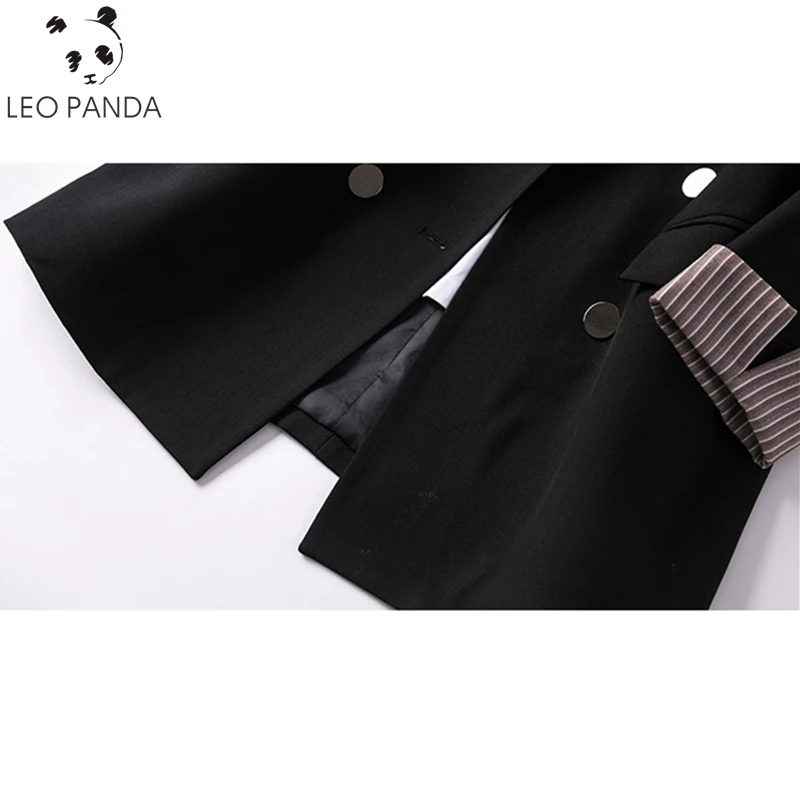 

Blazer Office Autumn Ladies Thin Women New Double Breasted Long Sleeve Casual Loose Suit Coat Female Plus Size Blazers Jacket