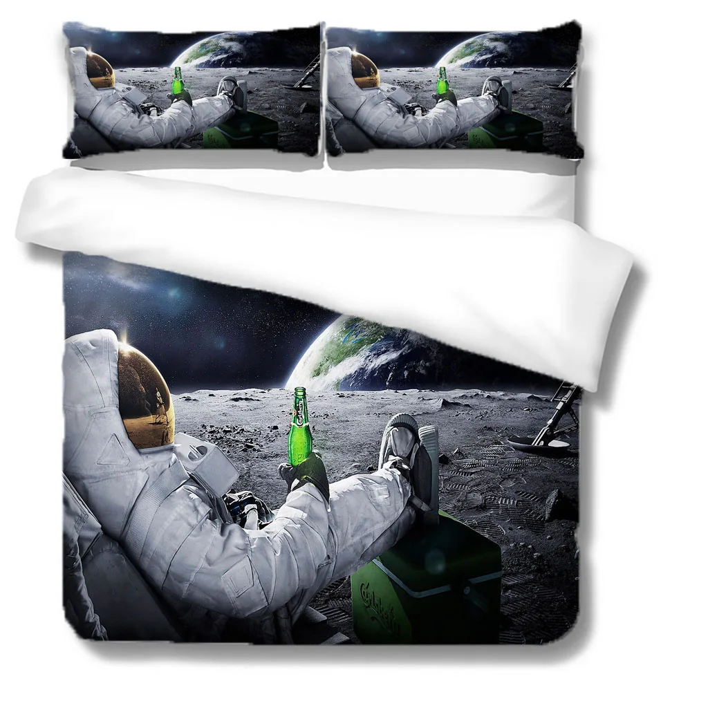

Pet Cat Cute Bedding Set Queen 3D Animal Printed Quilt Cover Bed Set 2/3pcs Home Textiles Luxury Duvet Cover Pillowcase