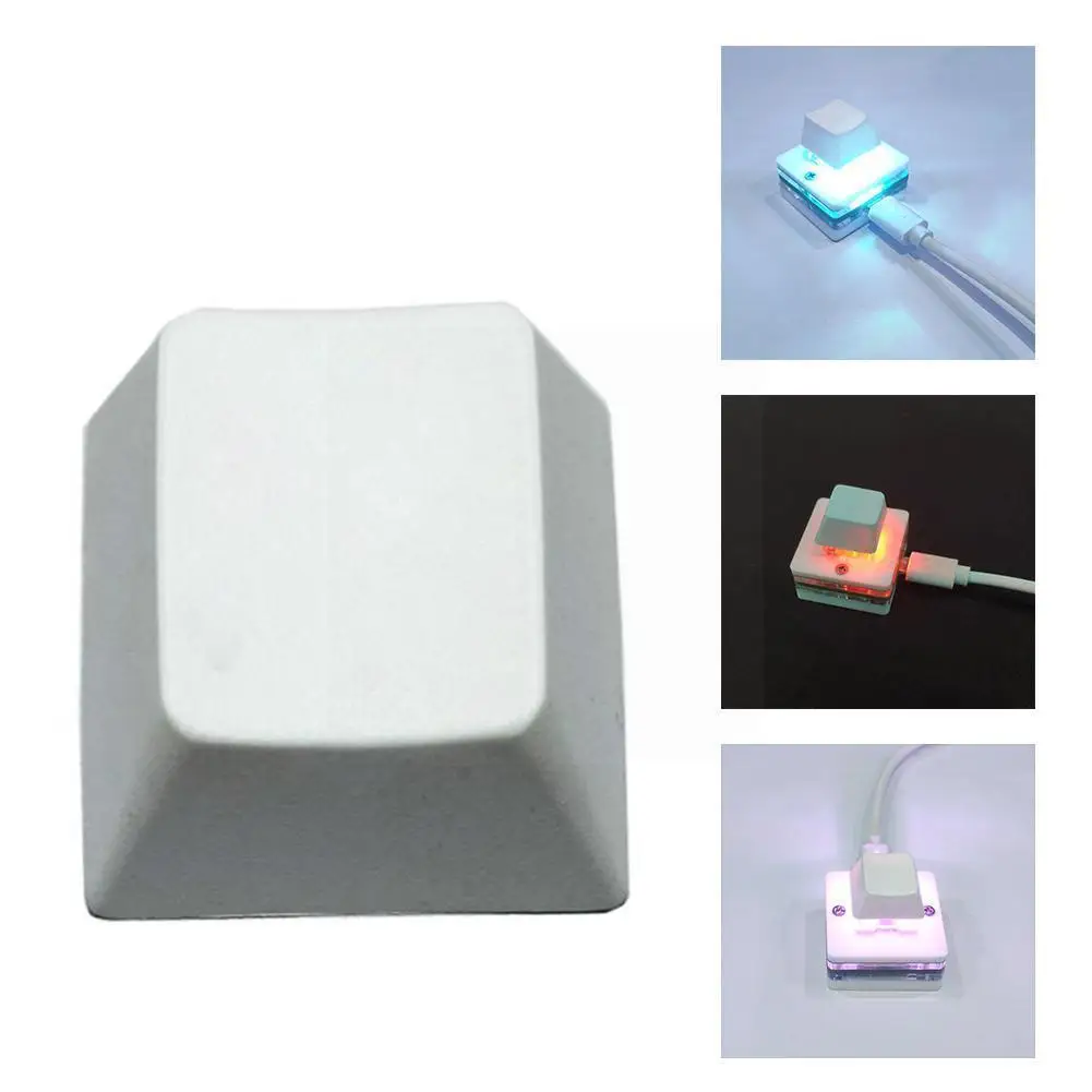 

5pcs Blind Point Dsa Keycap 1u Mixded Color Black White Detachable Keycap Mechanical For Gaming Keyboard Keycaps Z0w2