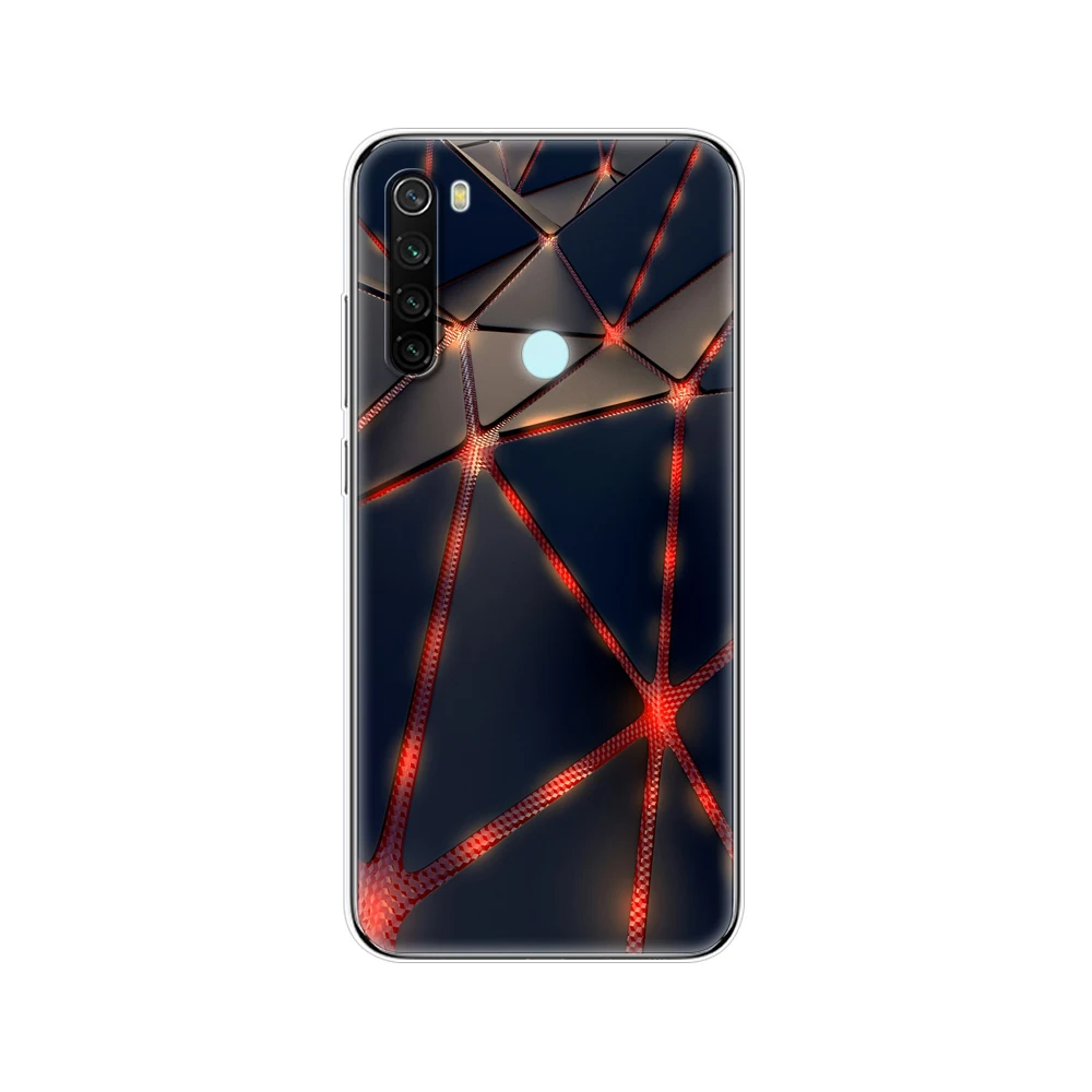 Чехол для xiaomi Redmi Note 8T силиконовый мягкий чехол из ТПУ с рисунком на 8 2021 NOTE PRO
