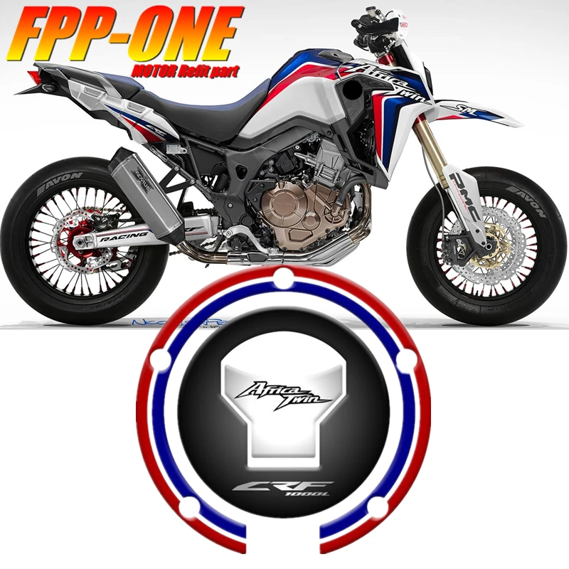 Мотоциклетная топливная бак 3D Наклейка для HONDA Africa Twin CRF1000L CRF1000 L|Наклейки на