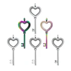 Можно разместить в мини-фото или Плавающие Подвески Love Key, сердце, кулон, ожерелье, стеклянный медальон, Кулон, Ожерелье