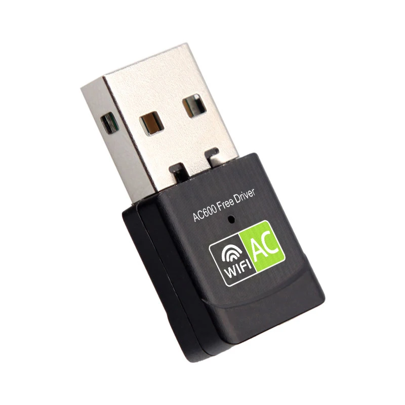 Бесплатная доставка Wi Fi dongle 802.11AC 600 Мбит/с беспроводной USB адаптер 2 4 ГГц 5 8