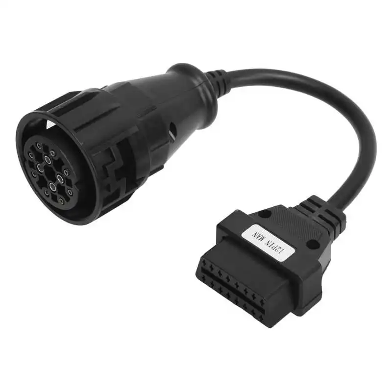 Адаптер OBD2 12Pin MAN to 16Pin грузовик диагностический Удлинительный кабель для замены