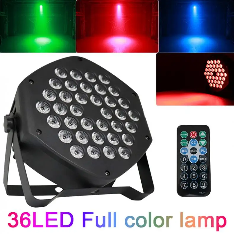

25W 3-in-1 Pattern Dyeing Par Light with Voice Control / Self-propelled/ DMX / Master-slave Full Color Lamp for Small Party KTV