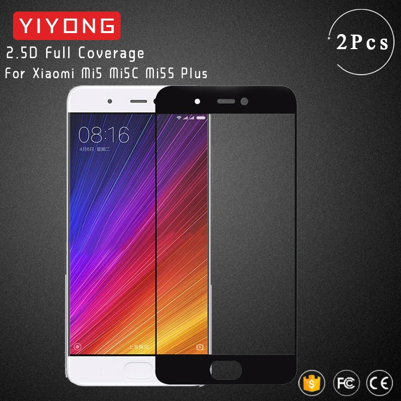 YIYONG полное покрытие стекло для Xiaomi Mi 5S Plus закаленное Xiomi Mi5S Защита экрана Mi5 S | Защитные стёкла и плёнки для телефонов -32779963101