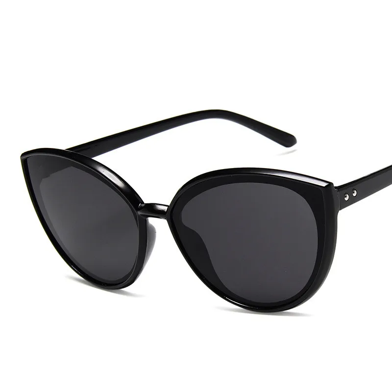 Мужские и женские очки кошачий глаз классические пластиковые солнцезащитные в