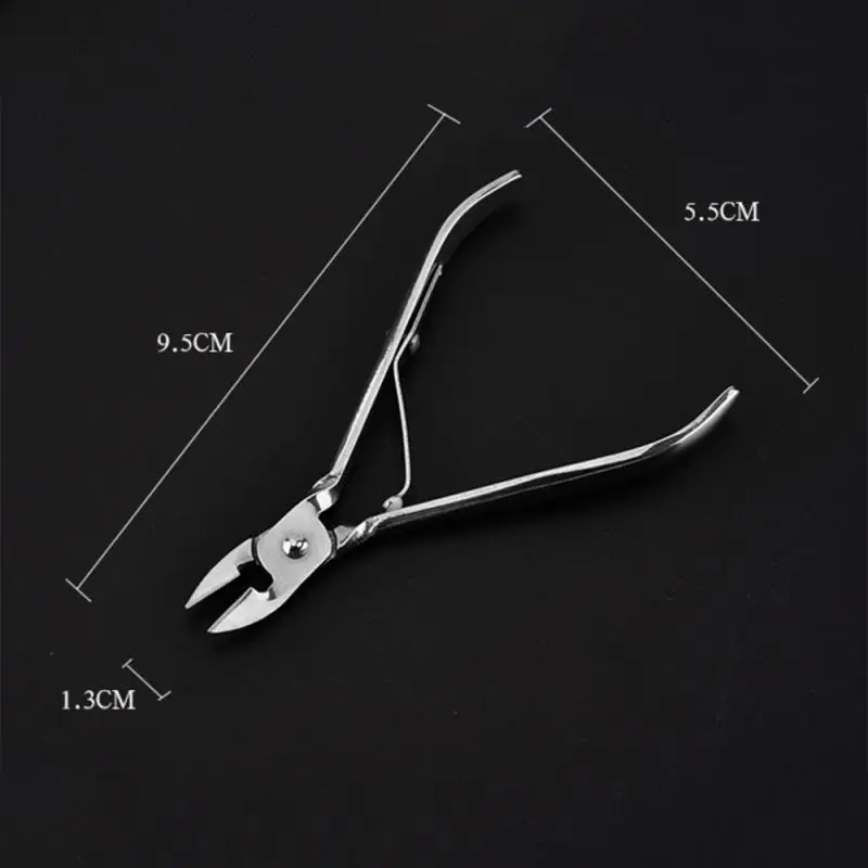 

Regenboog Clipper Scissor Manicure Nail Art Remover Tool Stainless Steel Nail Cuticle Nipper Dead Skin Remover