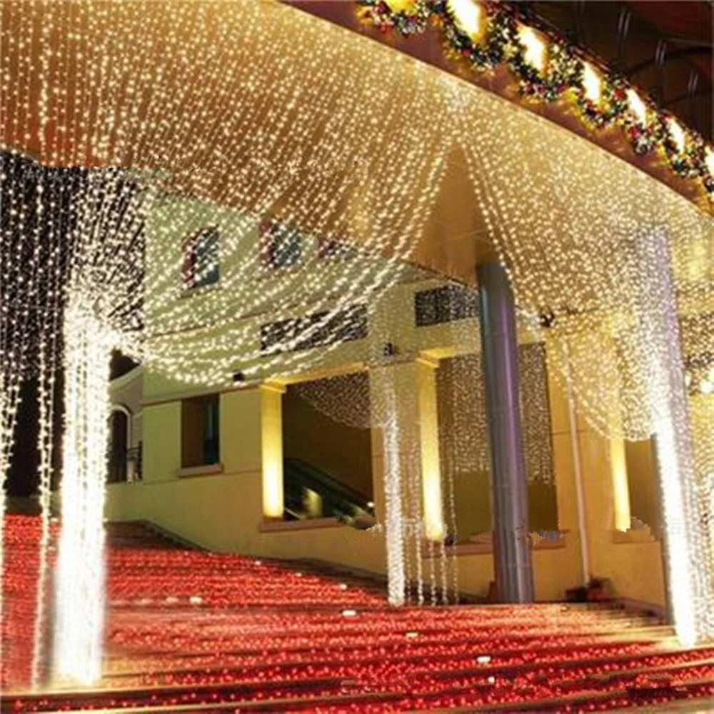 

2021 New Year Garland 3m LED Curtain String Lights Christmas Decorations for Home Christmas Tree Ornament Xmas Gift Navidad 2020
