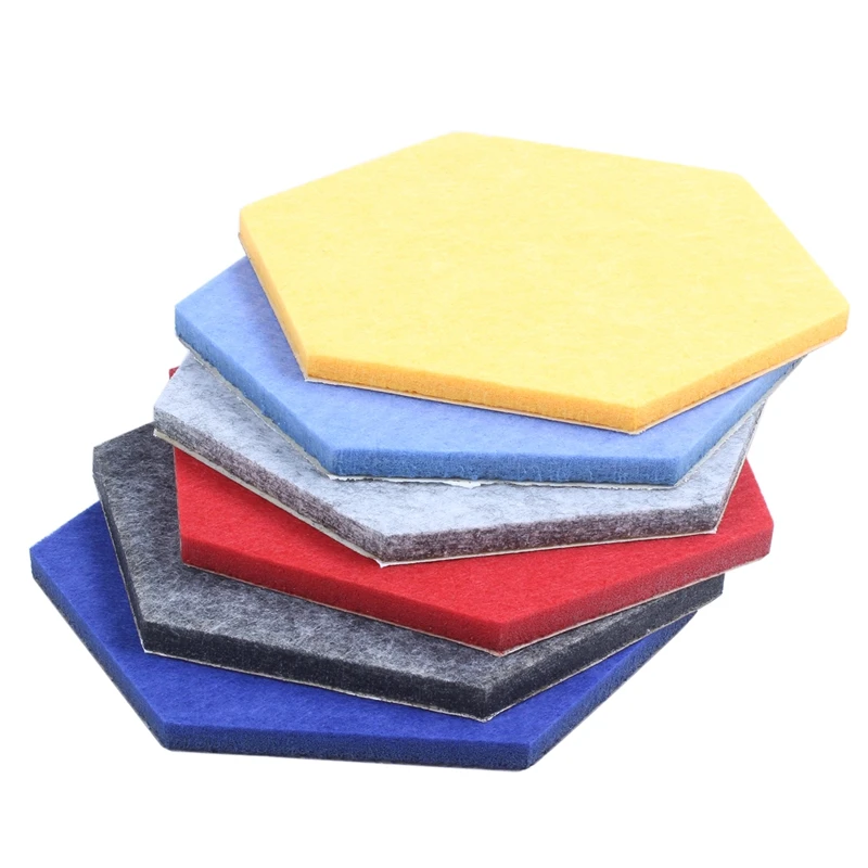 6 цветов с шестигранной головкой доска объявлений войлок пробковая Плитки