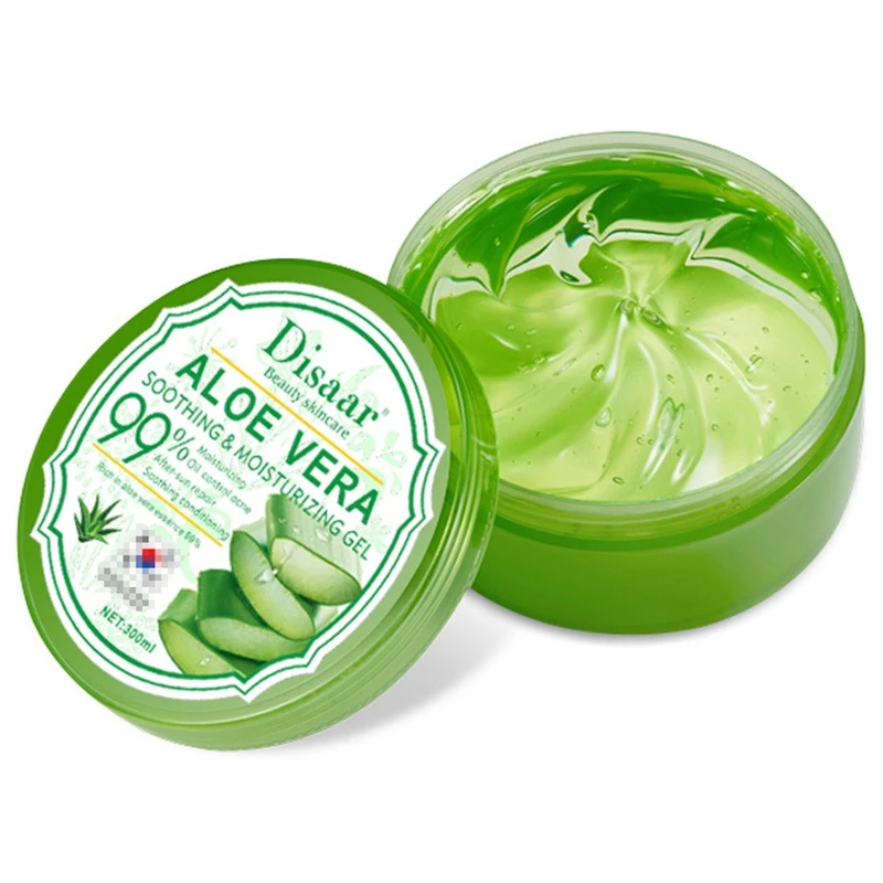 

Disaar Aloe Vera Gel After Sun Repair Moisturizing Soothing Acne Cream Hyaluronic Acid Whitening Anti-Aging Gel