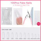 Набор накладных ногтей NAILWIND, 150 шт.комплект, накладные ногти с полным покрытием, набор гель-лаков