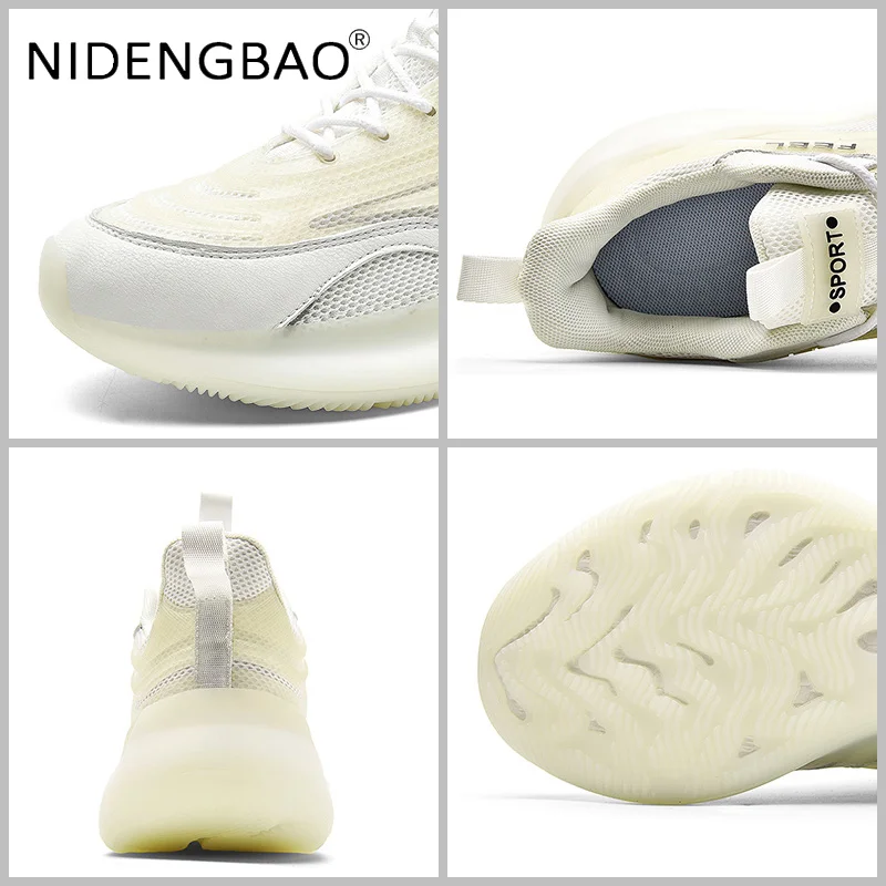 Men Sneakers 2021 Women's Sports Shoes Breathable Comfortable Noctilucent Style Jogging Running Trainers Non Slip Zapatilla