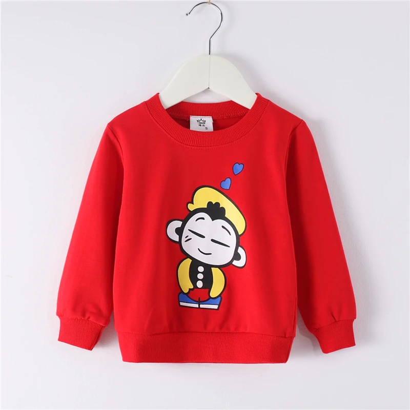 Весенне-осенняя футболка детские толстовки с капюшоном свитера рисунком свитер
