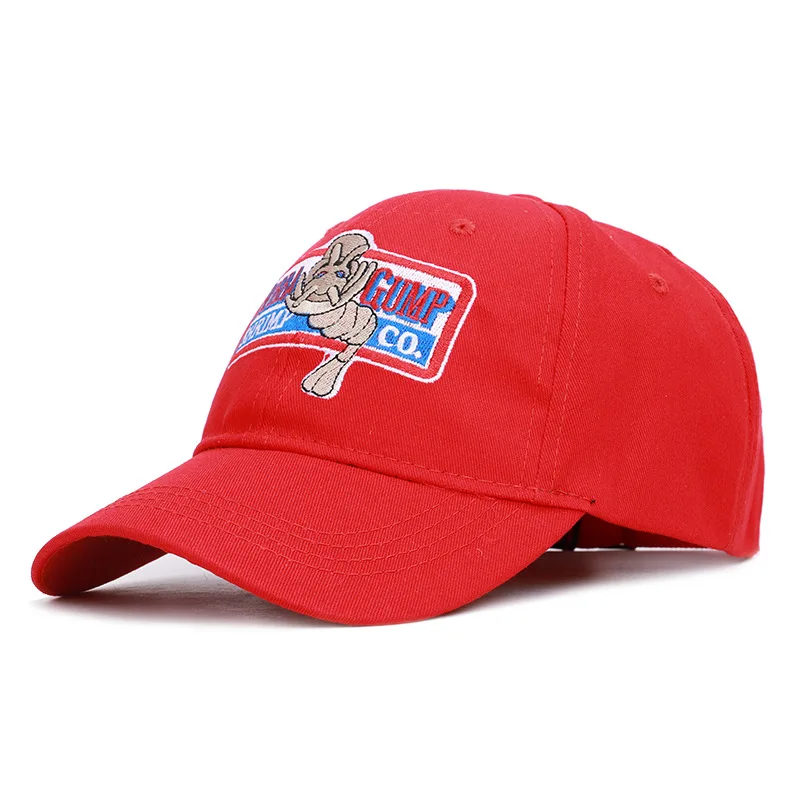 2021 летняя 1994 бейсболка BUBBA GUMP с креветочками черная шапка вышивкой Мужская кепка