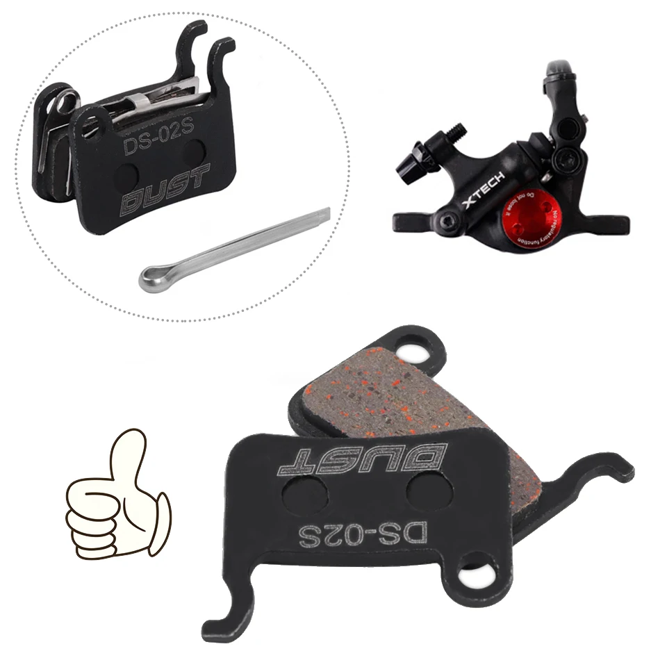 Полуметаллические Керамические дисковые Тормозные колодки для Xiaomi M365 pro XTECH MTB