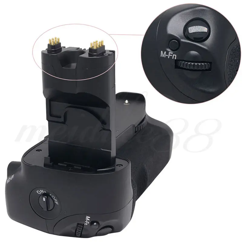 meike 7DL LCD Vertical Battery Grip hand pack holder For canon 7D camera BG-E7 | Электроника