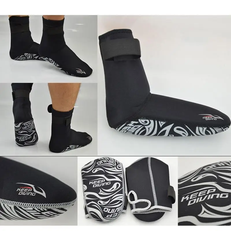 Профессиональный 3 мм неопрена дайвинг подводные носки гидрокостюм Материал