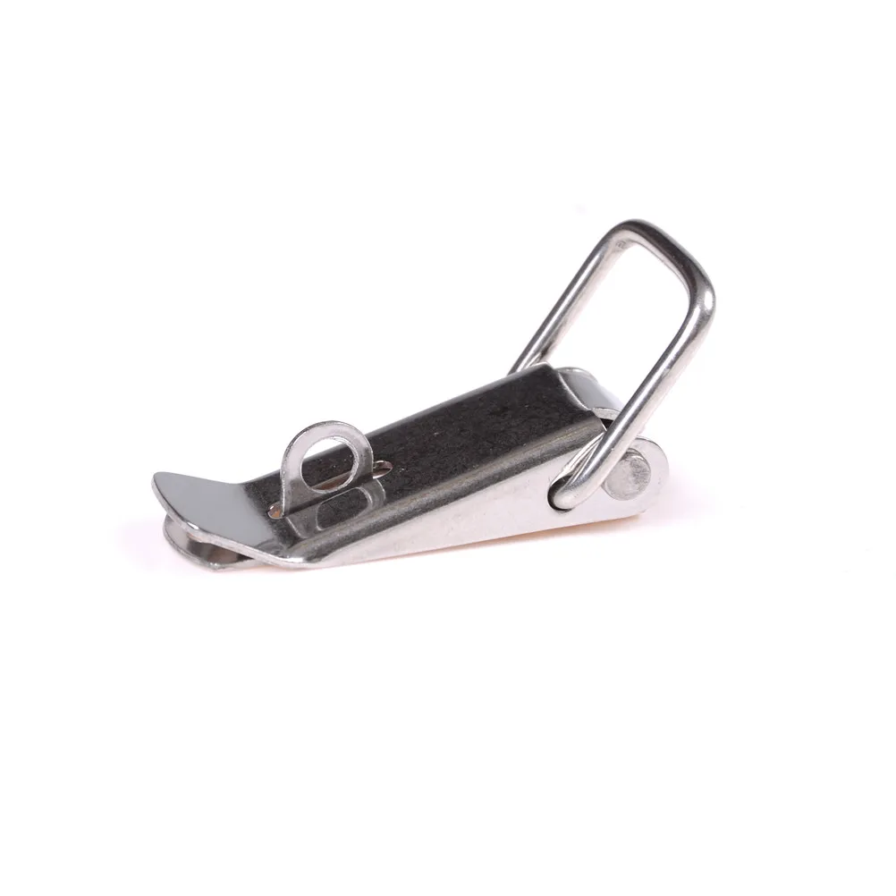 Cabinet Boxes Spring Loaded Latch Catch Toggle Locks Hasp Iron For Sliding Door Window 1PCS 27*74mm |