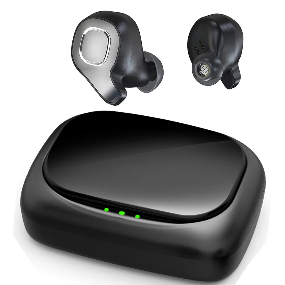 Hi Res Bluetooth наушники настоящие беспроводные водонепроницаемые мини Fi стерео tws + с