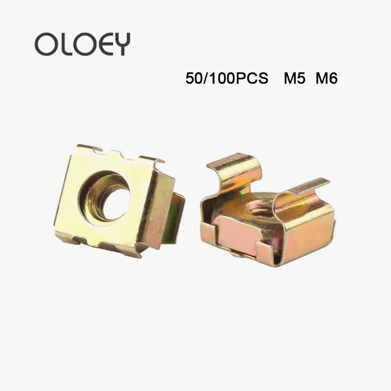 50/100 шт. металлические гайки с цинковым покрытием | Обустройство дома