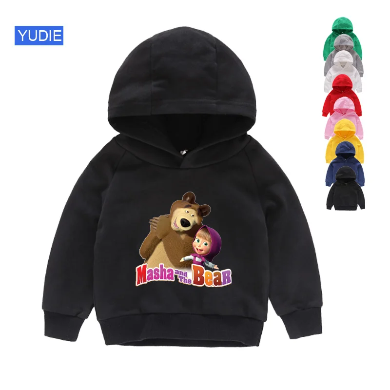 

Toddler Kids Boy Girl clothes Cartoon Hoodie Sweatshirt Tops Autumn Winter Cotton Girls Boys Hoodies Children Hooded Sweatshirt