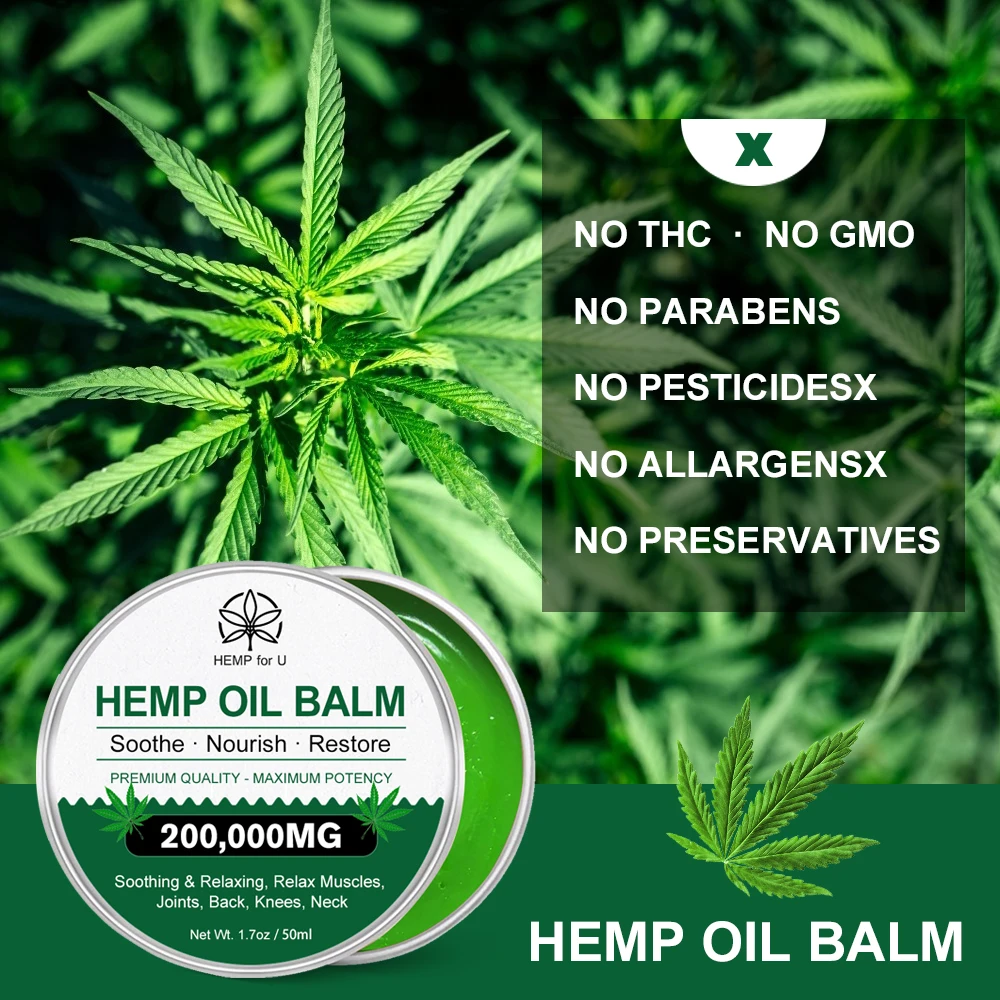 Экстракт HFU Heamp Seaed крем для облегчения боли и мышечной расслабления давления