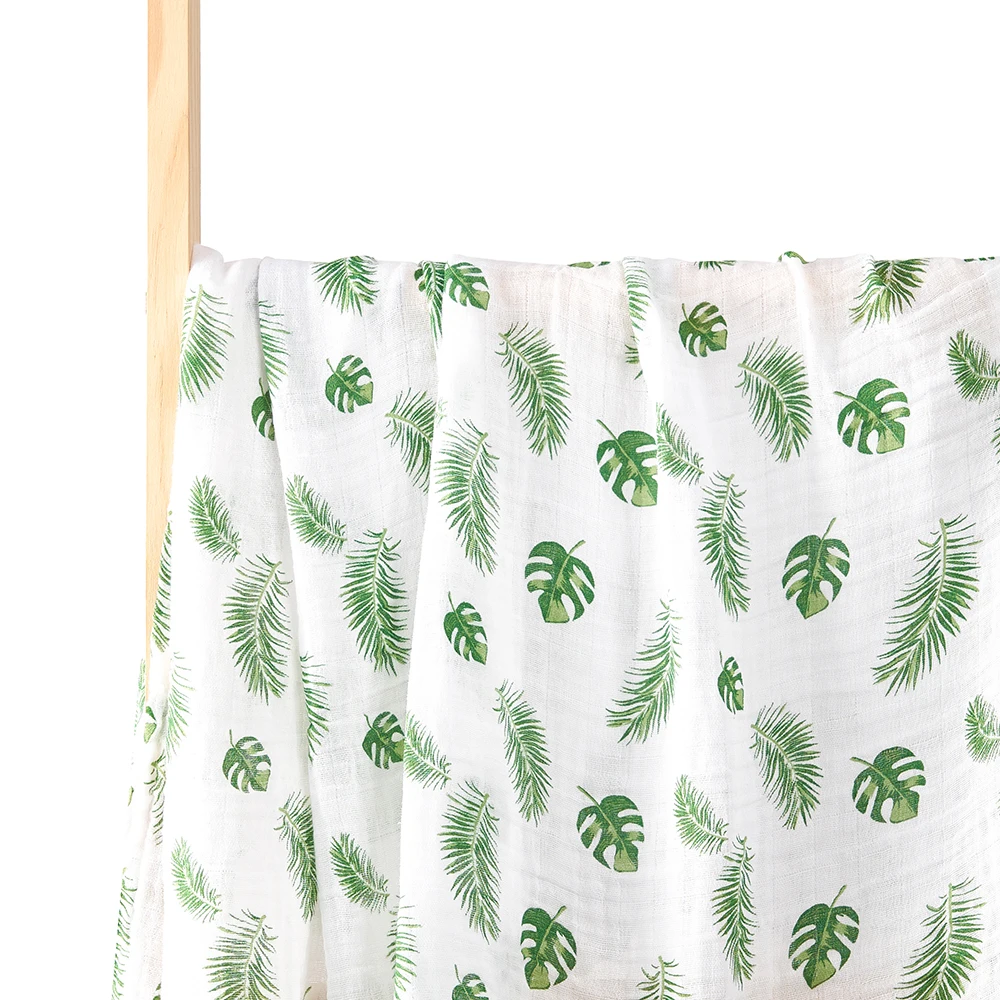 Kangobaby #My Soft Life# All Season Newborn Muslin Swaddle Blanket Baby Stroller Cover 100% Cotton Infant Quilt