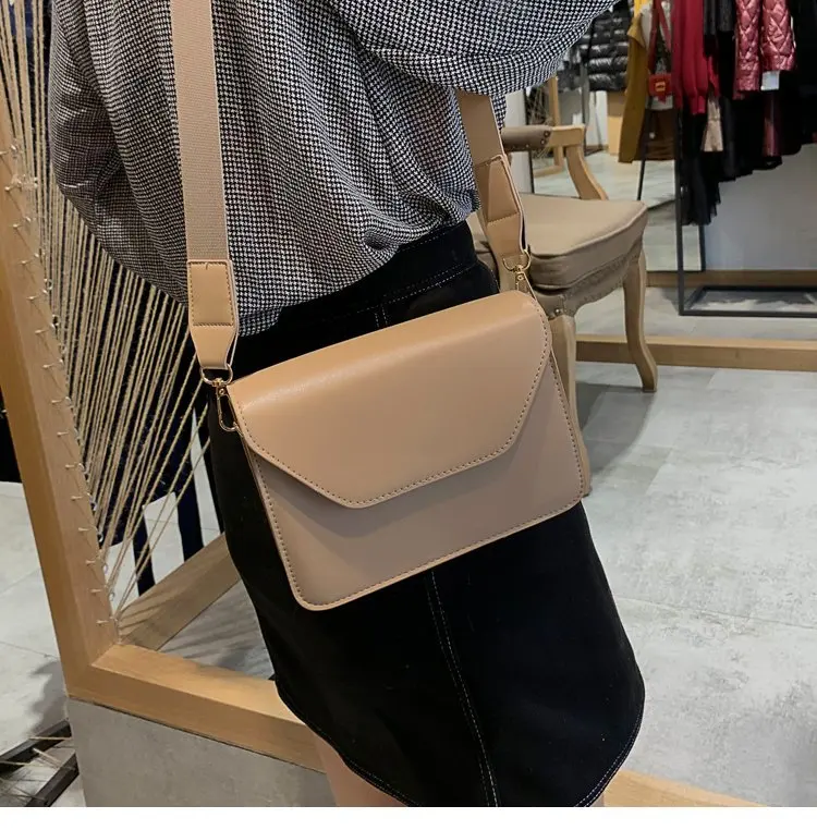 сумка женская сумки через плечо с клапаном для женщин маленькая квадратная