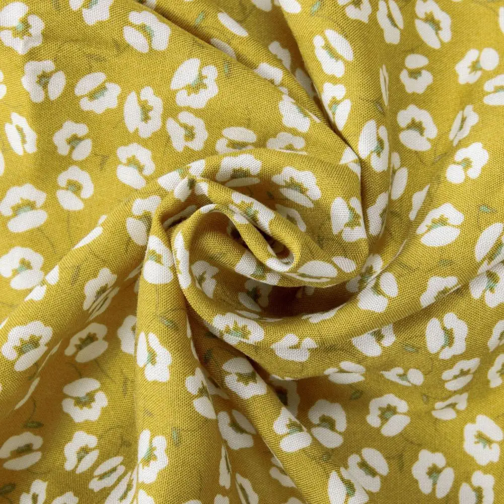 

2021 Summer Women Dress Single-breasted Floral Print Short Sleeve Loose Midi Dress for Party Daily Wear Or Travel