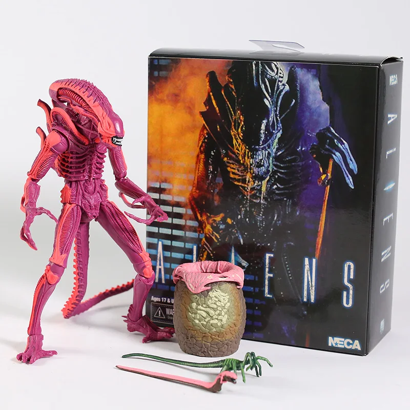 Инопланетянин NECA красный инопланетянин с нагрудником и лицом 7 дюймов