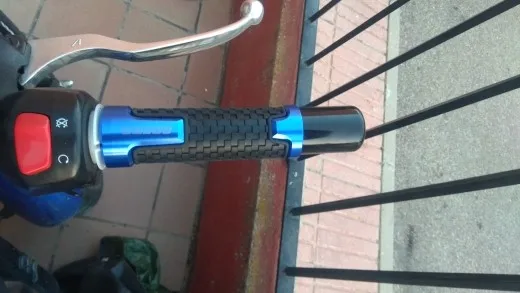 For Aprilia CAPONORD ETV1000 Handlebar Handle Grip CNC Motorcycle Aluminum None-Slip Rubber |