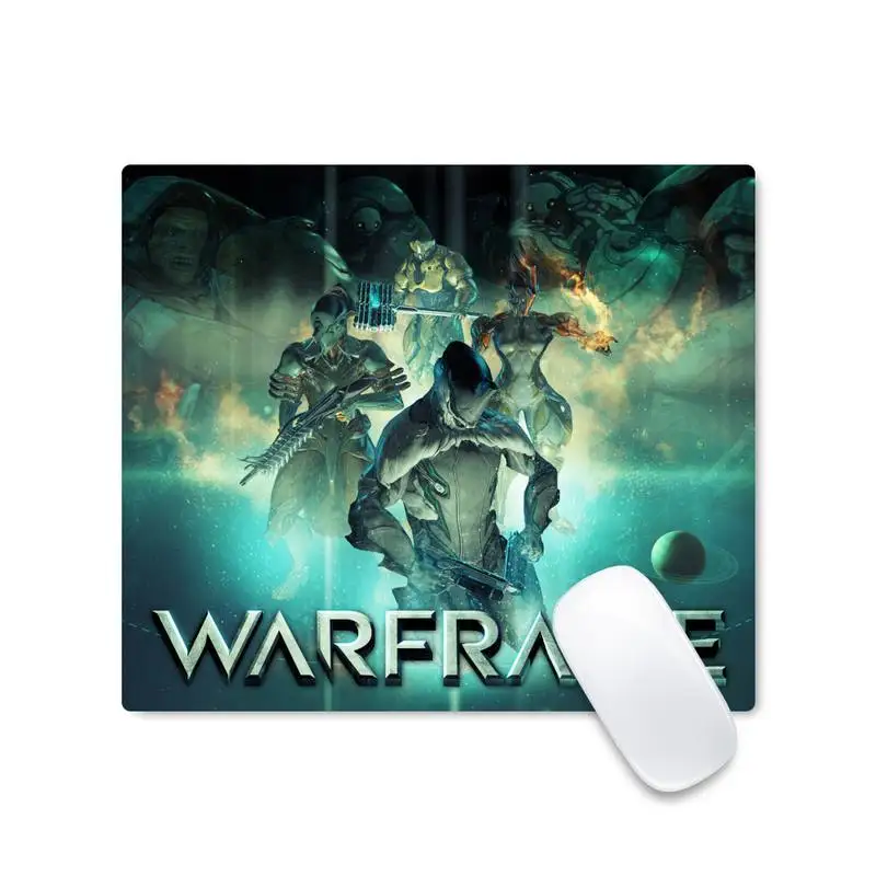 

warframe game gamer play mats Mousepad Desk Table Protect Office Work Square Mouse Mat pad Non-slip Cushion