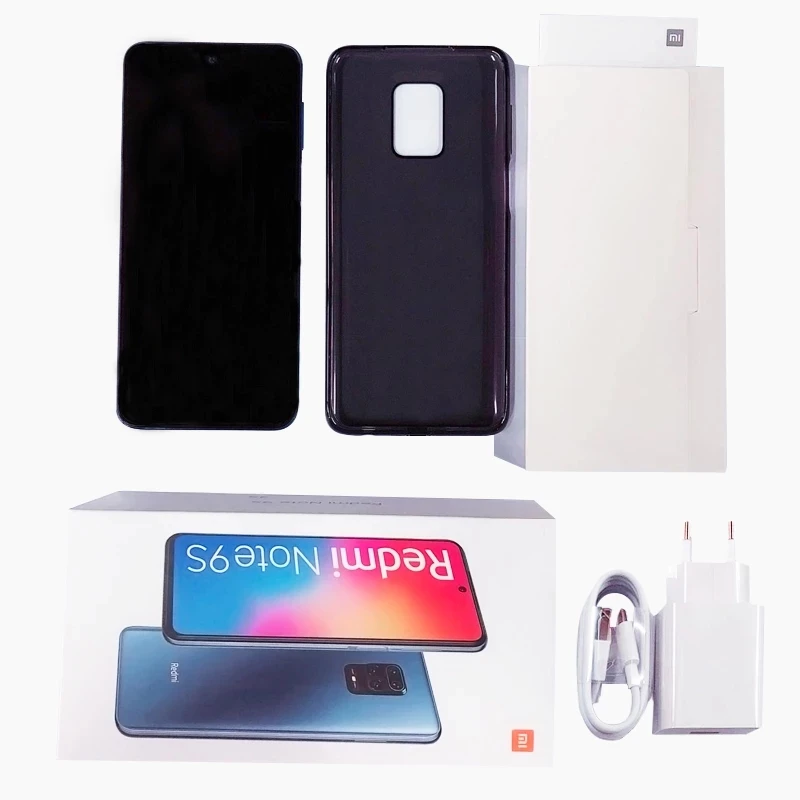 Глобальная версия Xiaomi Redmi Note 9S 6 ГБ 128 Гб Смартфон Snapdragon 720 Octa Core 48MP Quad камеры 5020 мАч