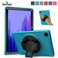 kids safe shockproof pc tpu combo hand strap stand tablet cover for samsung galaxy tab a7 10 4 inch 2020 sm t500 sm t505 case
