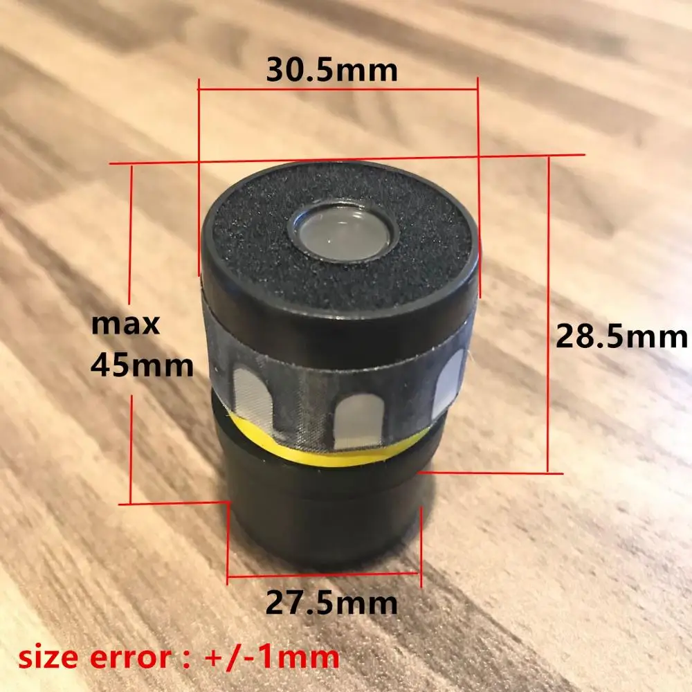 Высокий 45 мм Беспроводной микрофон картридж динамический микрофонная капсула Core