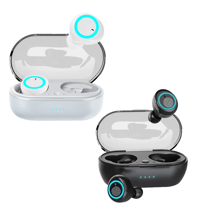 

TWS Bluetooth Earphone Waterproof Wireless Headset Deep 6D Bass Earbuds True Wireless Stereo Headphone