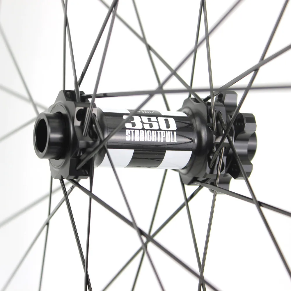 29er 33 мм ширина 29 мм Высота hookless mtb углеродная колесная 29 дюймов Углеродные колеса для горного велосипеда с MTB DT350 концентратор