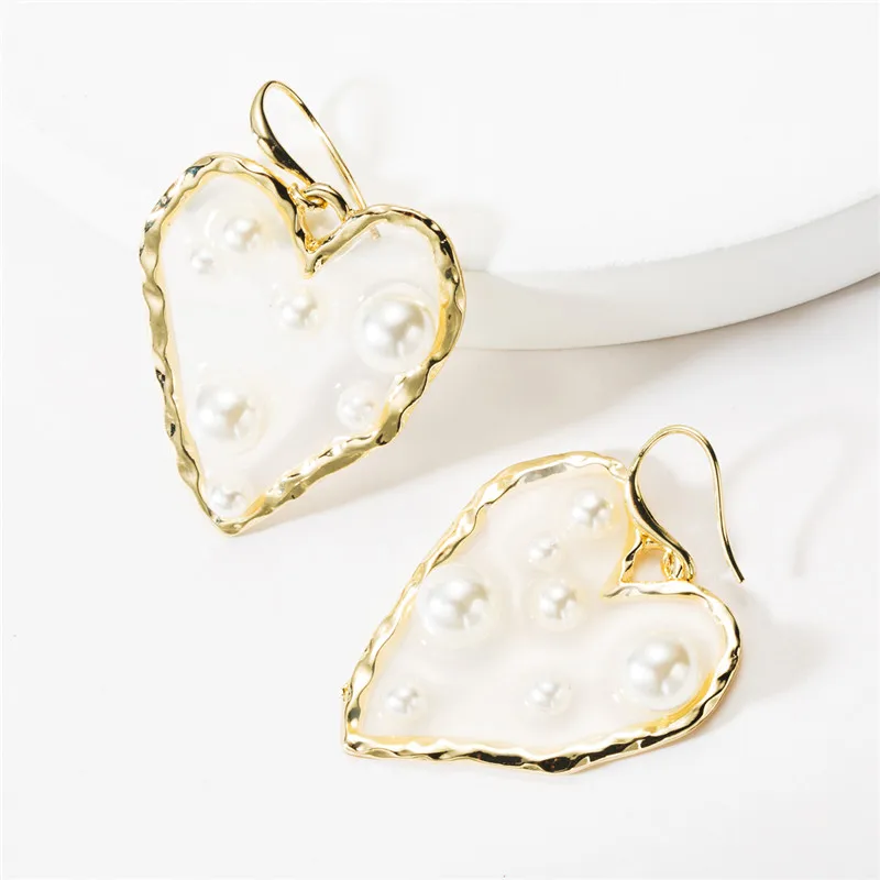 Серьги Модные ювелирные изделия 2019 европейские металлические серьги из смолы в