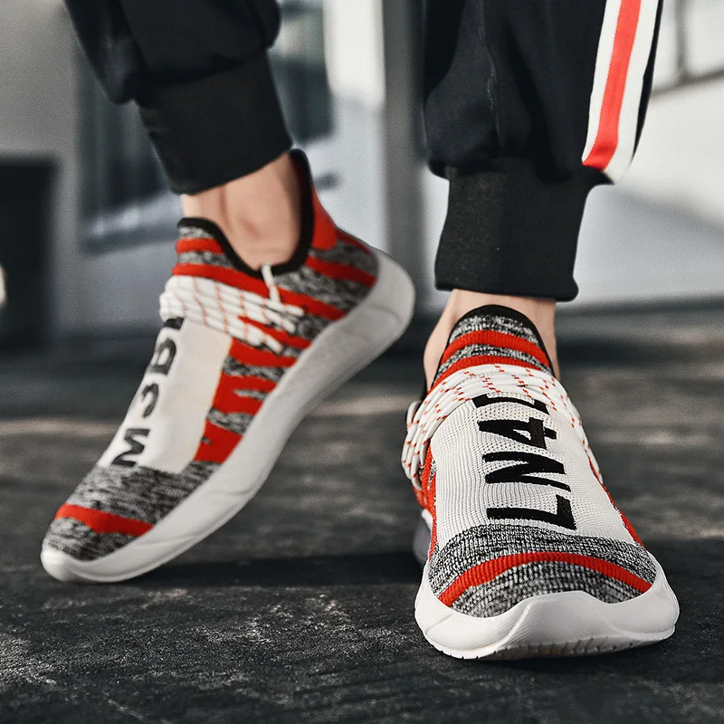 

Кроссовки сетчатые легкие для мужчин и женщин, Повседневная дышащая спортивная обувь, размеры 36-45, лето