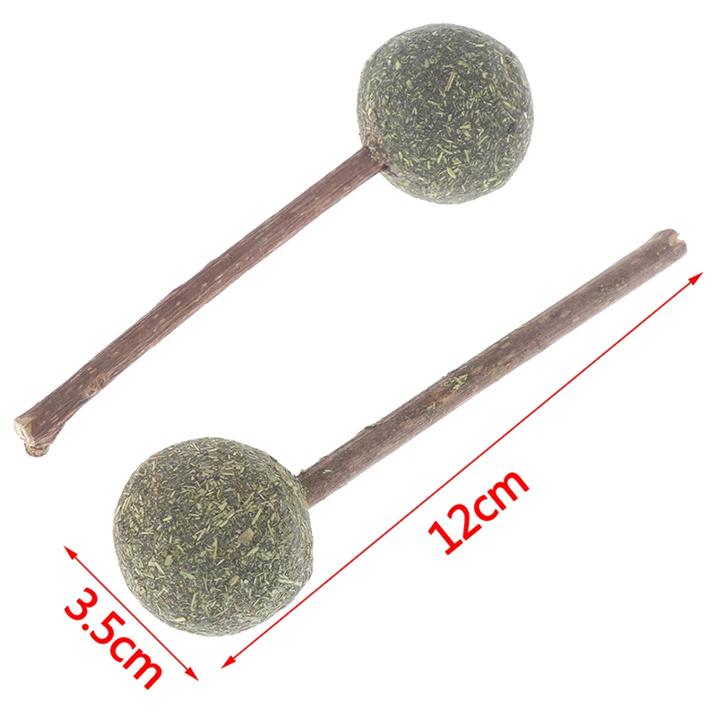 

Catnip Chewing Teeth Cleaning Treats Lollipop Natural Catnip Lollipop Shape