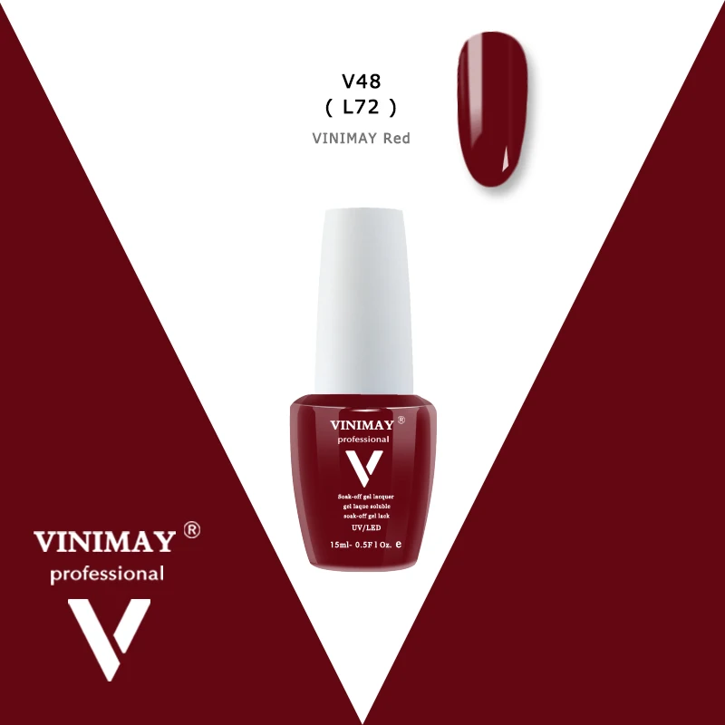 VINIMAY Гель-лак для ногтей, новинка, 96 цветов, Гель-лак, Гель-лак для ногтей, набор праймеров, замачиваемый УФ-лак для ногтей, 15 мл - Цвет: V48